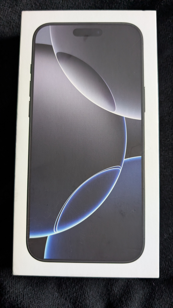 iPhone 16 Pro Max Box
