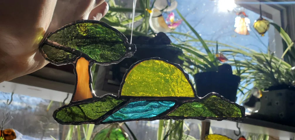Stained Glass Nature Scene thumbnail