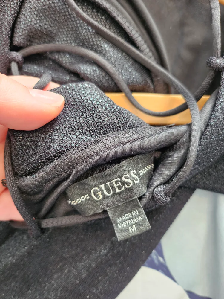 GUESS Black Mini Dress Size M image indicator(5)