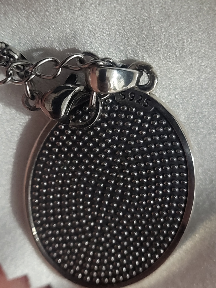 Men's Saint Dominic 925 Sterling Silver Pendant Necklace - photo 3