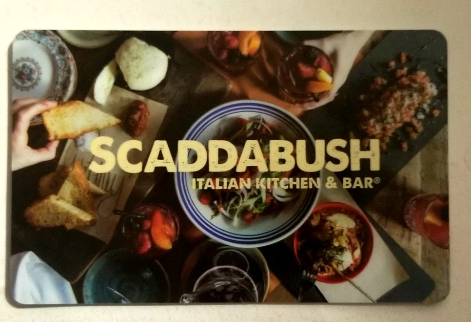 $50 Scaddabush Italian Kitchen & Bar Gift Card