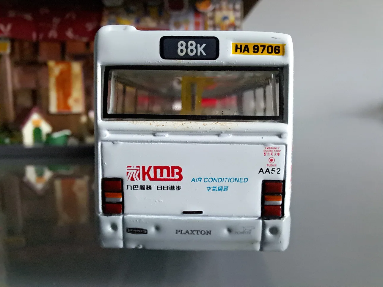 KMB Route 88K Dennis Plaxton diecast model bus 1/76 image indicator(4)