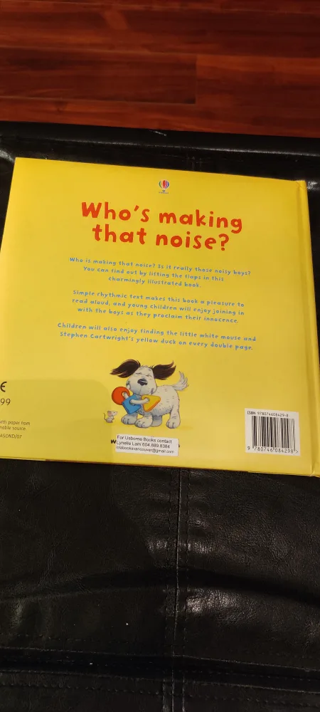 Who's Making That Noise? Lift-the-Flap Book image indicator(3)