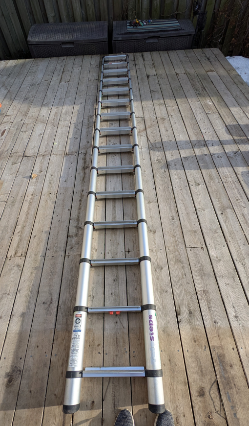 Telesteps Telescopic Extension Ladder - photo 3