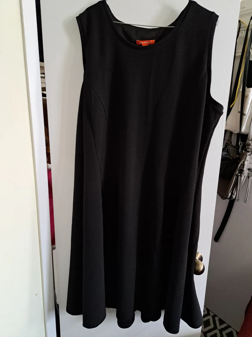Joe Fresh Black Sleeveless A-Line Dress thumbnail