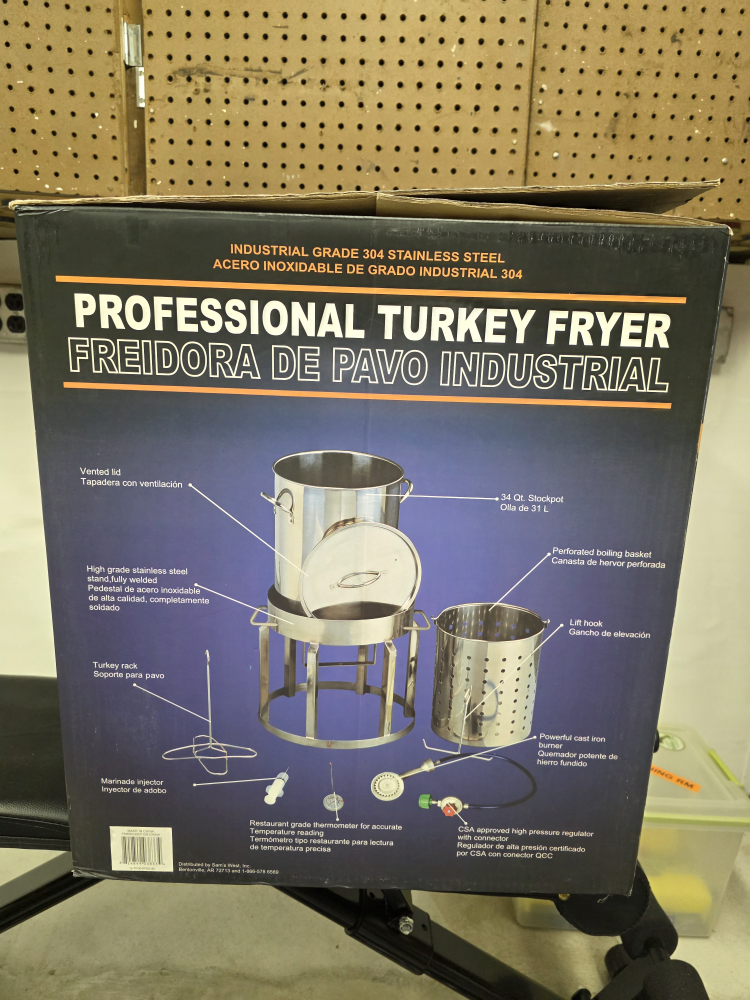 New Professional Turkey Fryer - 34 Qt. Industrial Grade - photo 2