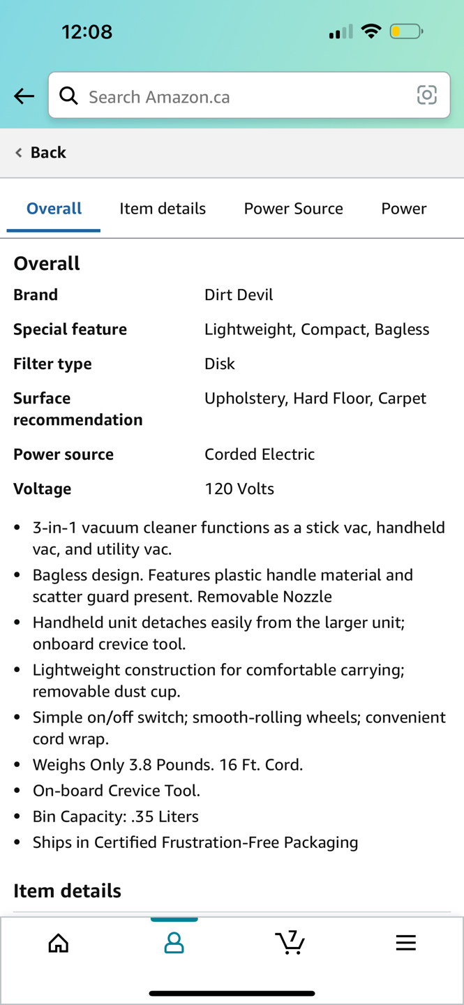 Dirt devil vacuum - photo 4