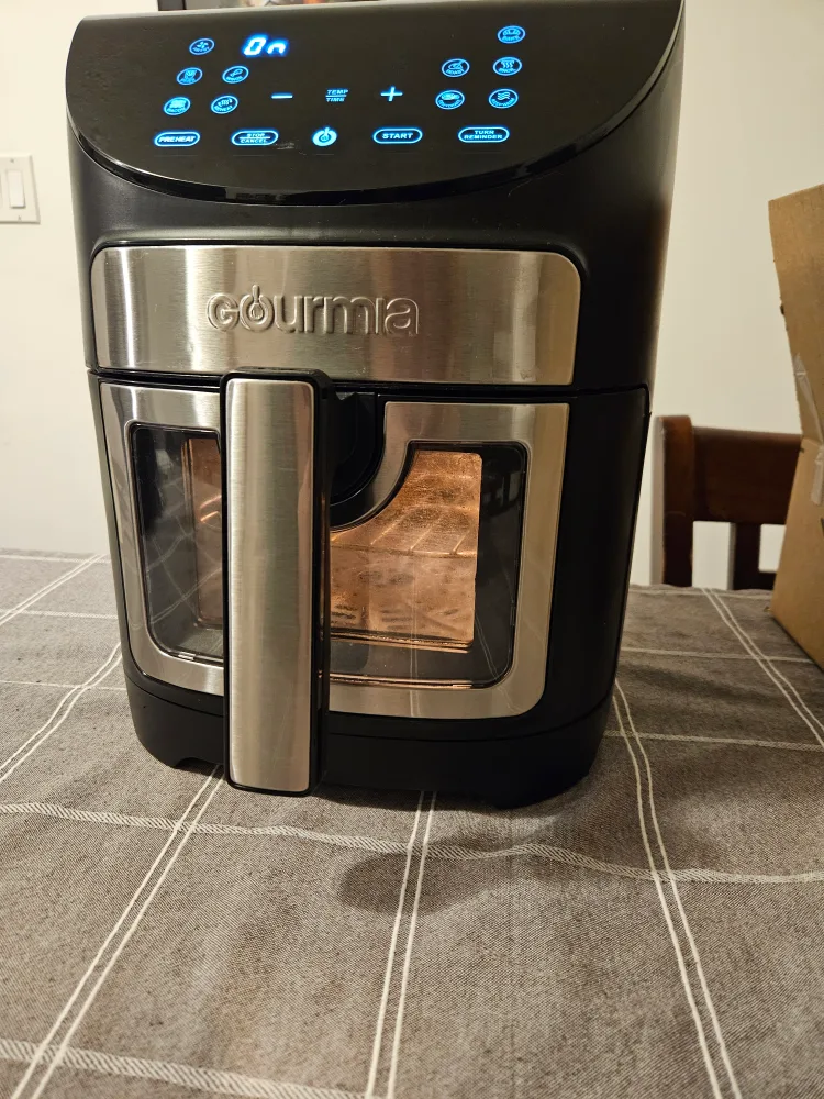 Gourmia 7QT air fryer 🩵 image indicator(6)