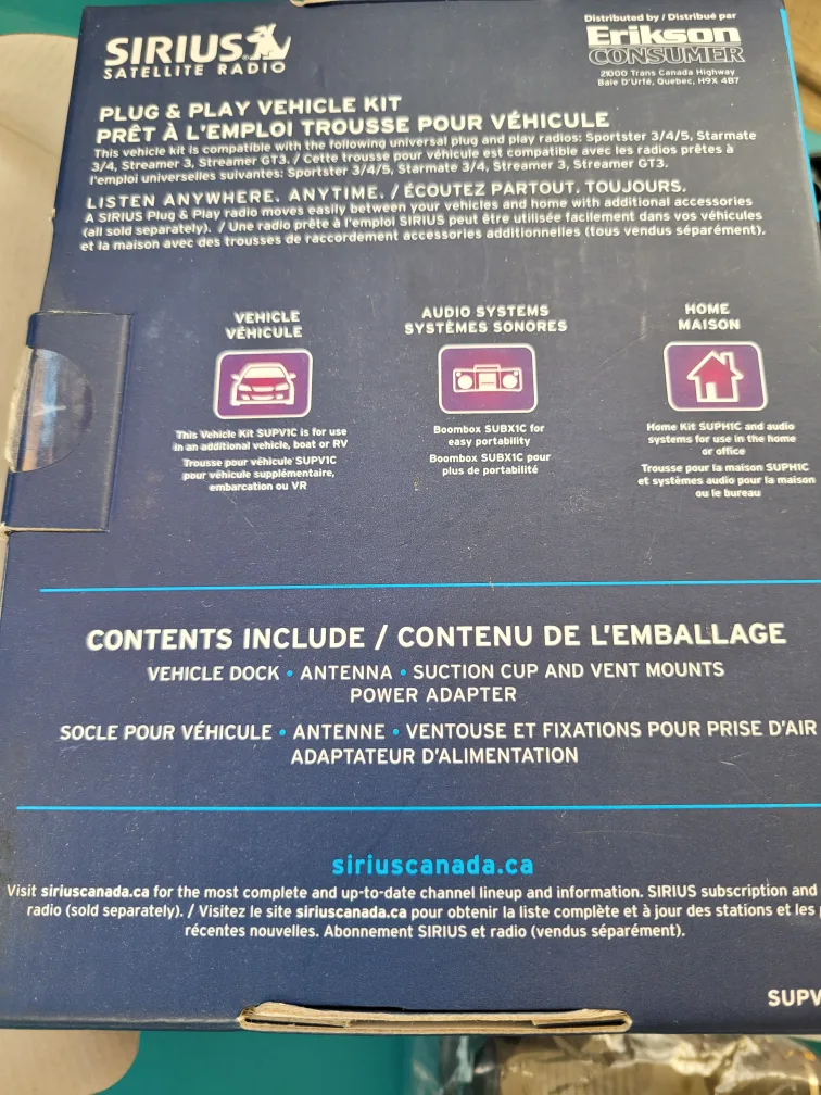 SiriusXM Universal Vehicle Satellite Radio Kit image indicator(6)