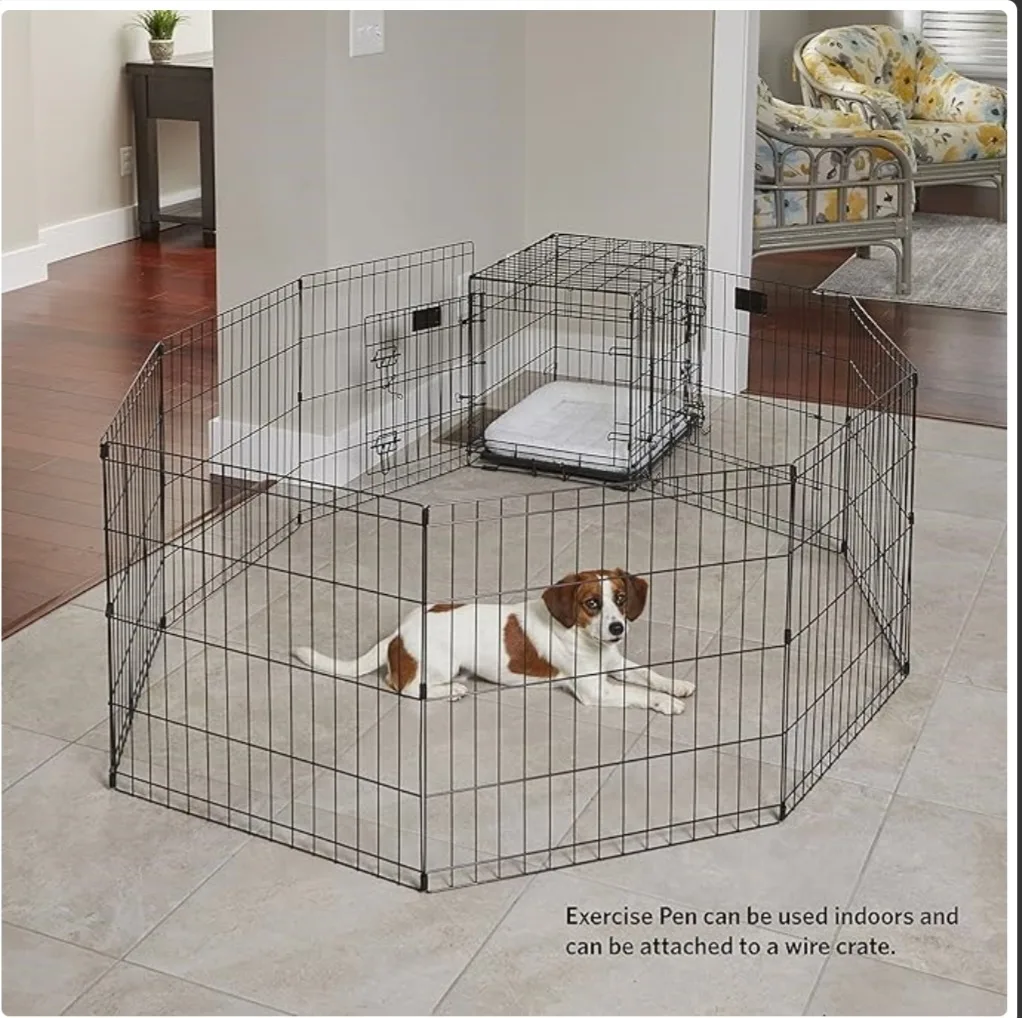 midwest Large Pet Playpen Exercise Pen for Dogs image indicator(3)