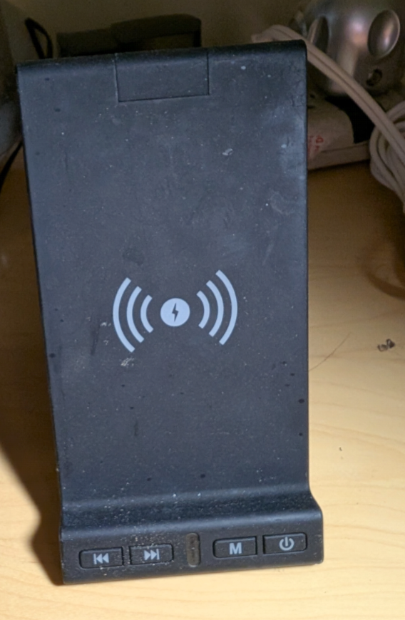Wireless Charger/Speaker Combo - photo 2