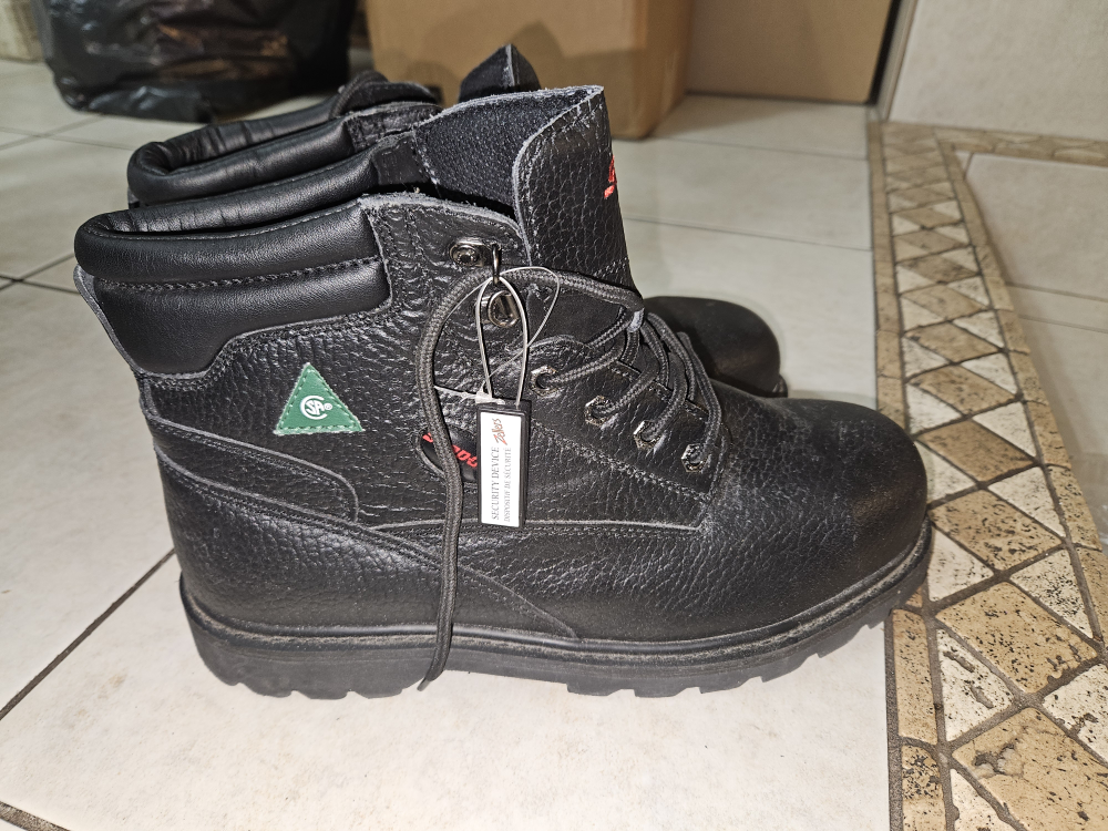 Snap-on Men's Black Leather Work Boots - photo 2