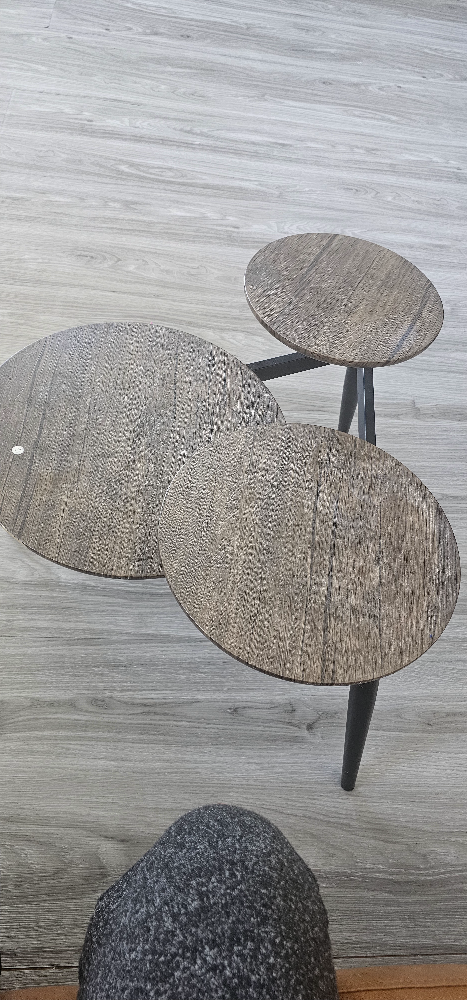 Three-tiered nesting coffee table - photo 2