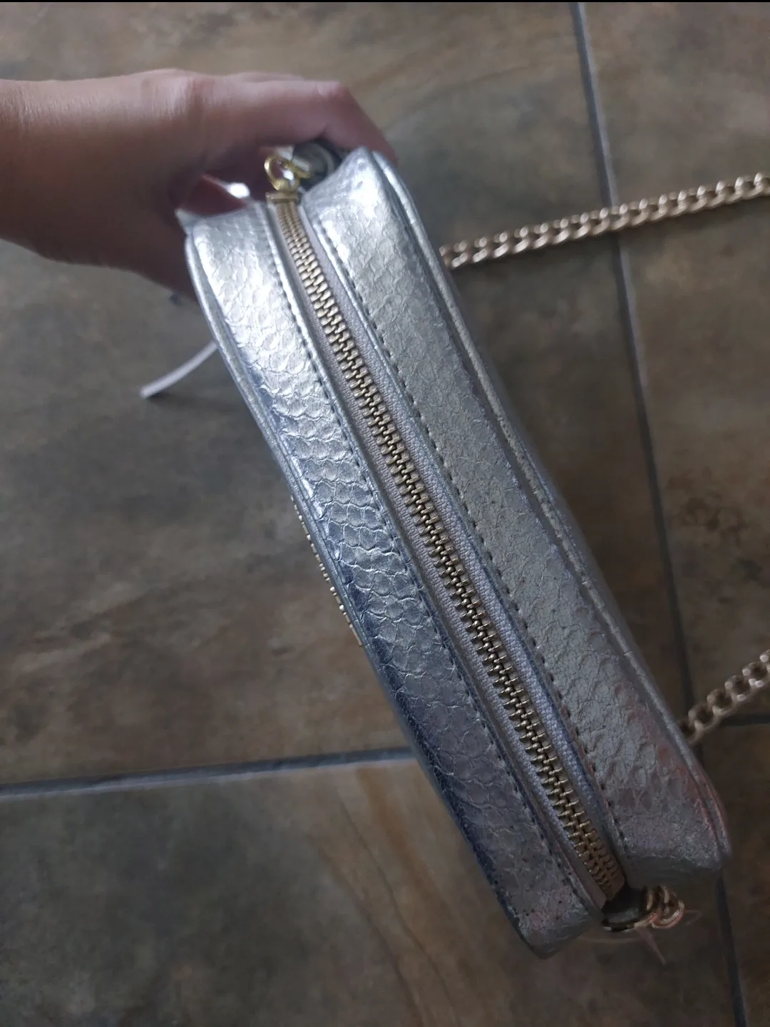 Victoria's secret chain link crossbody bag image indicator(3)