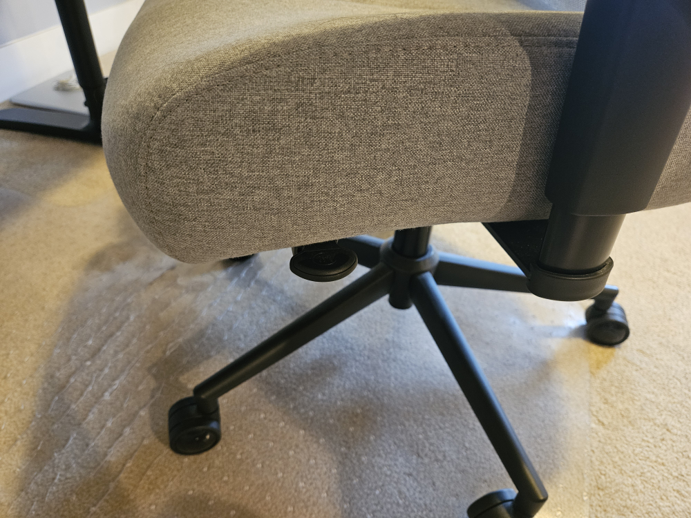 Office Chair - Grey Fabric and Mesh Back - photo 3