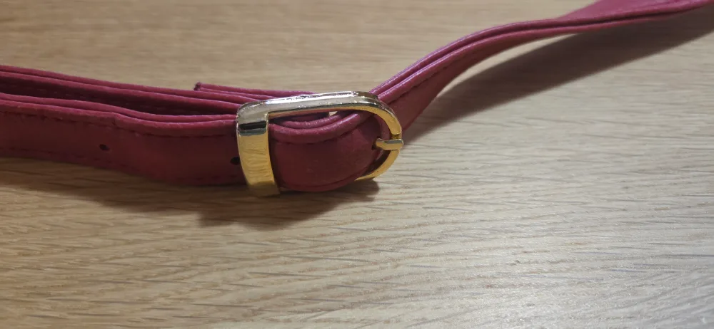 Partners MERVNYS Red Suede Crossbody Bag image indicator(4)