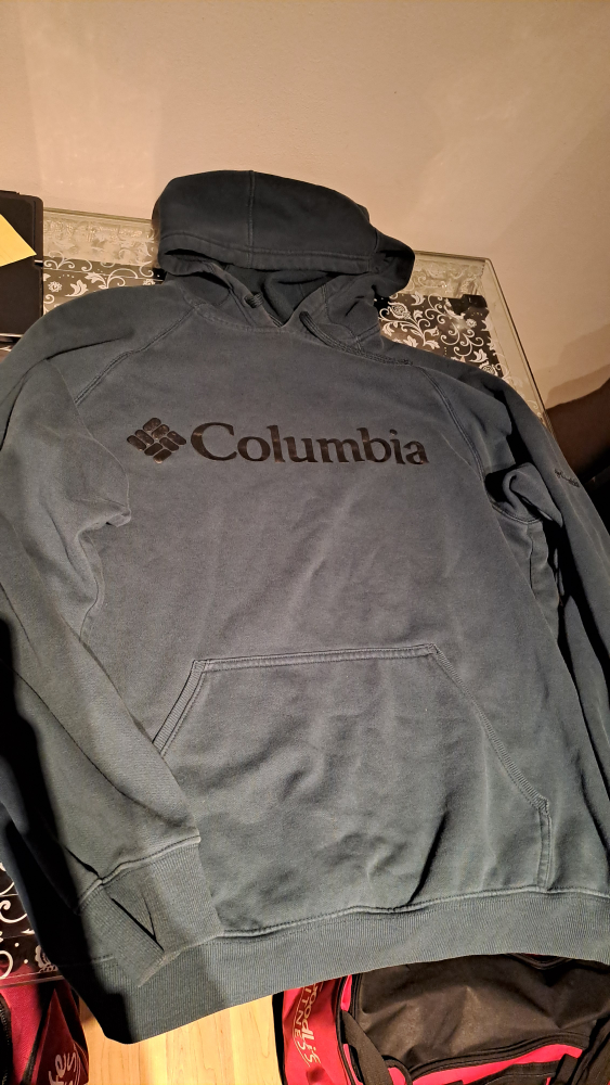 Columbia Sportswear Men's Large Teal Hoodie