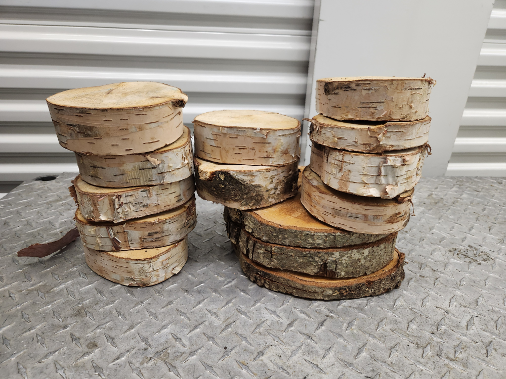 Birch Wood Slices - Craft / Wedding Supplies