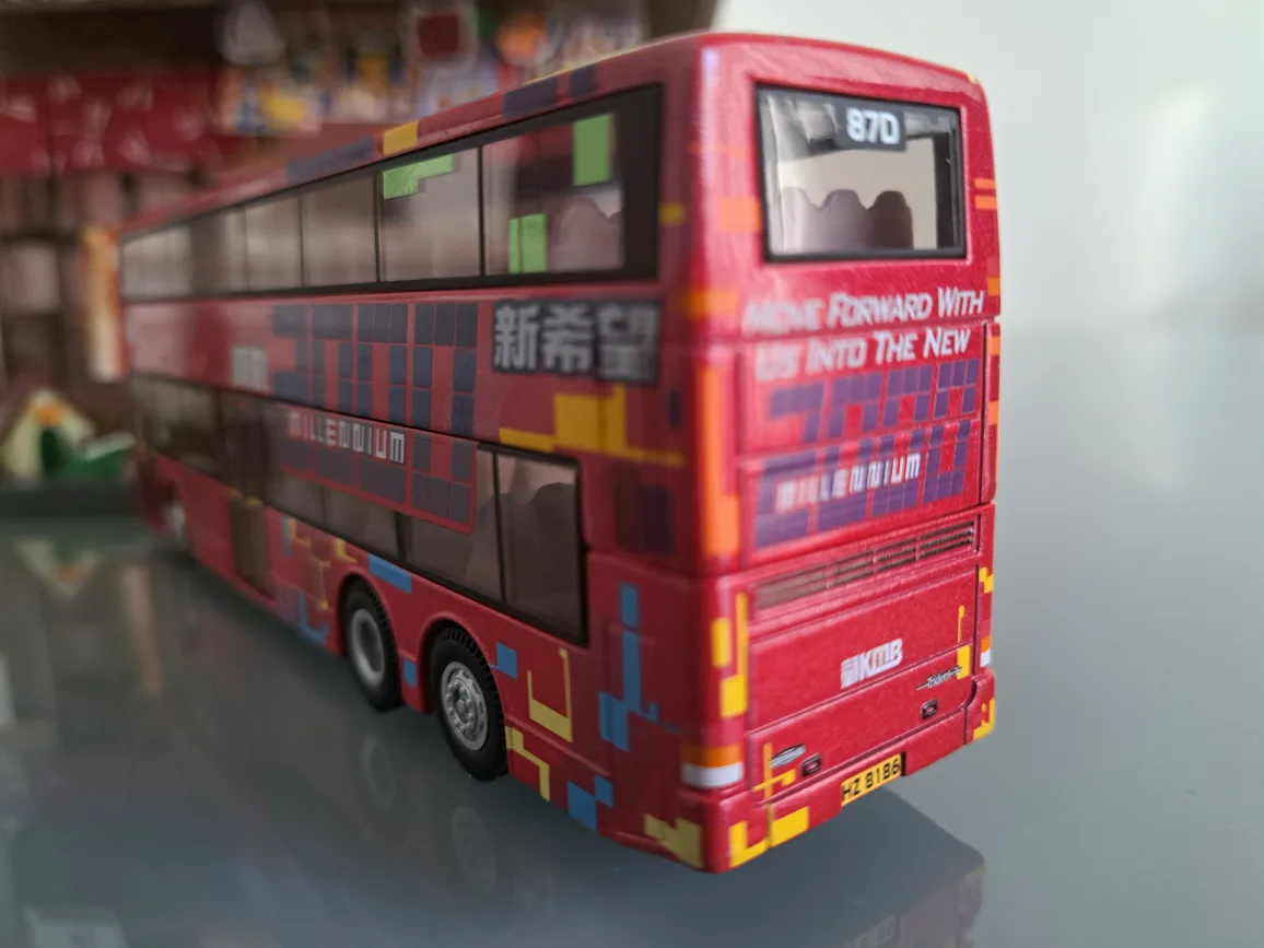 KMB Route 87D Millennium Livery Double-Decker Bus Model image indicator(3)