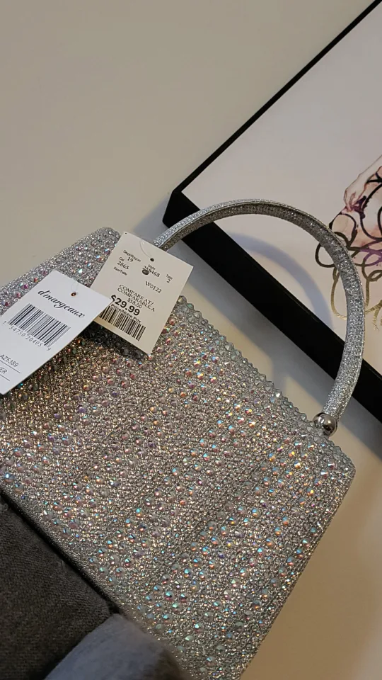 Silver Sparkle hand bag image indicator(3)