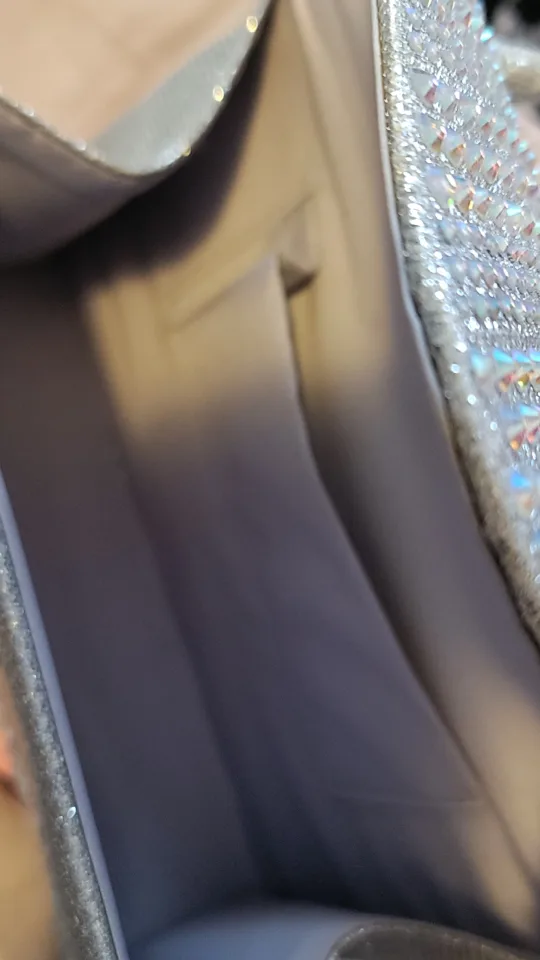 Silver Sparkle hand bag image indicator(4)