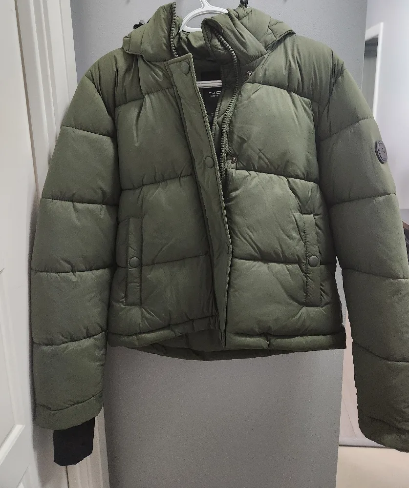 Olive Green Puffer Jacket Noize XS image indicator(2)