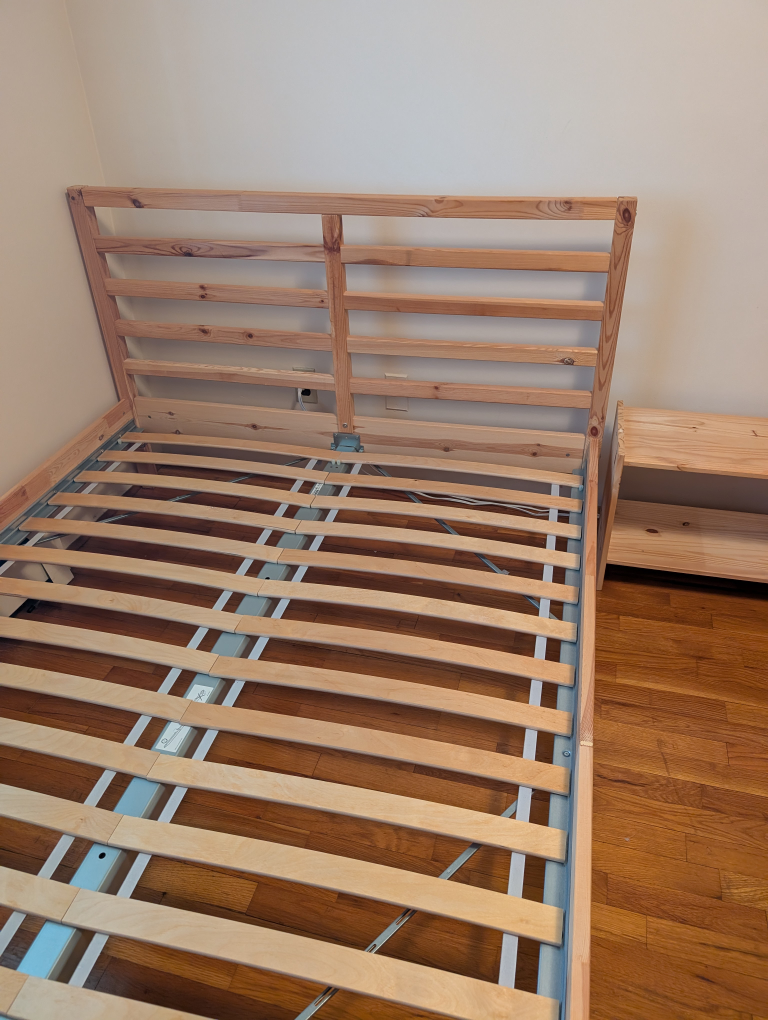 IKEA MALM Double Bed Frame with Slatted Base - photo 2