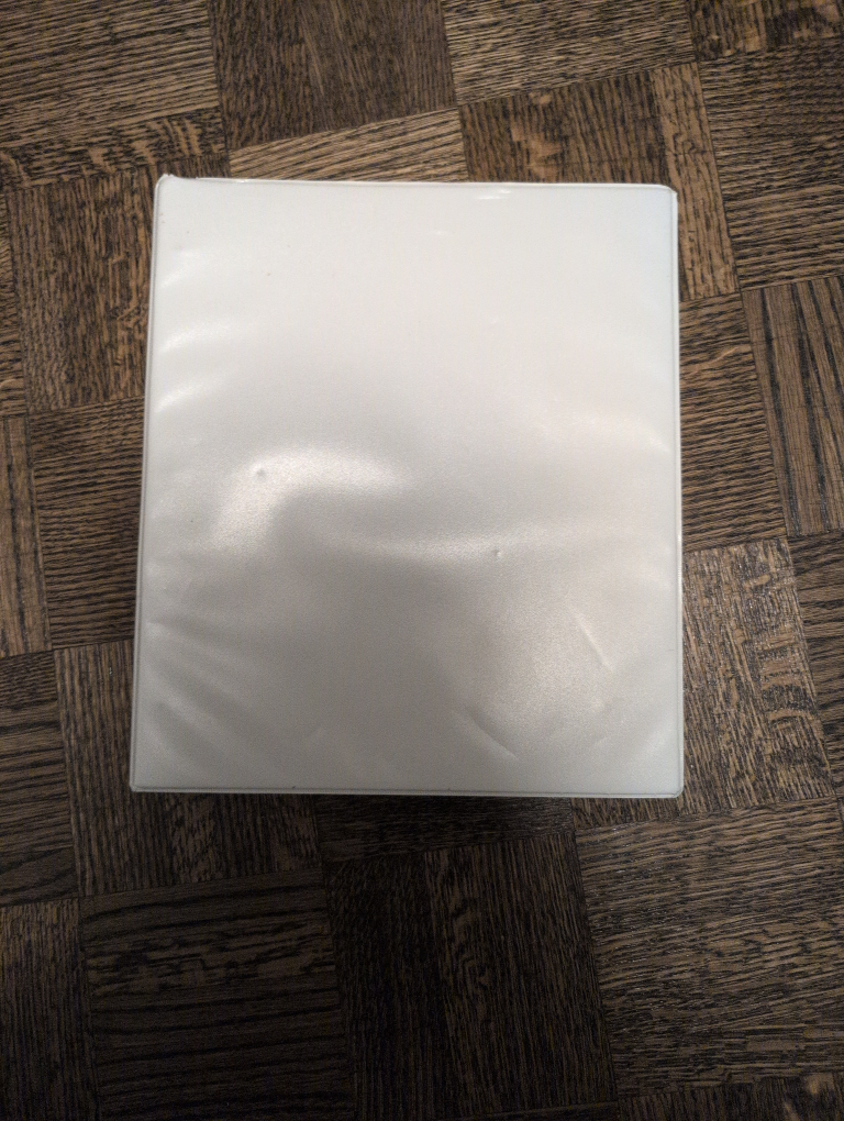White CD Binder