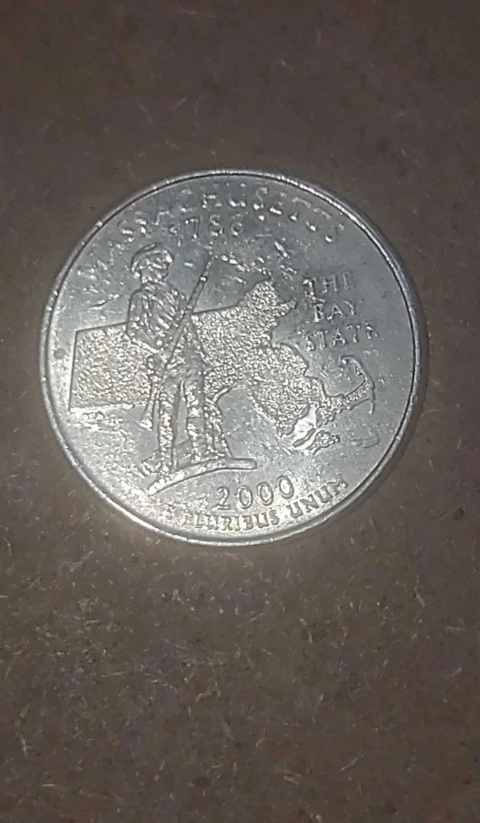 2000-P Massachusetts State Quarter image indicator(2)
