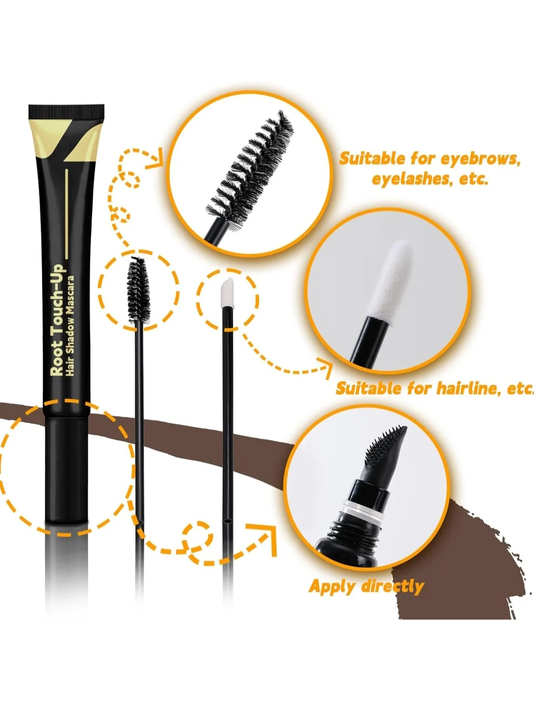 Root Touch Up Hair Color Dark Brown for Women image indicator(3)