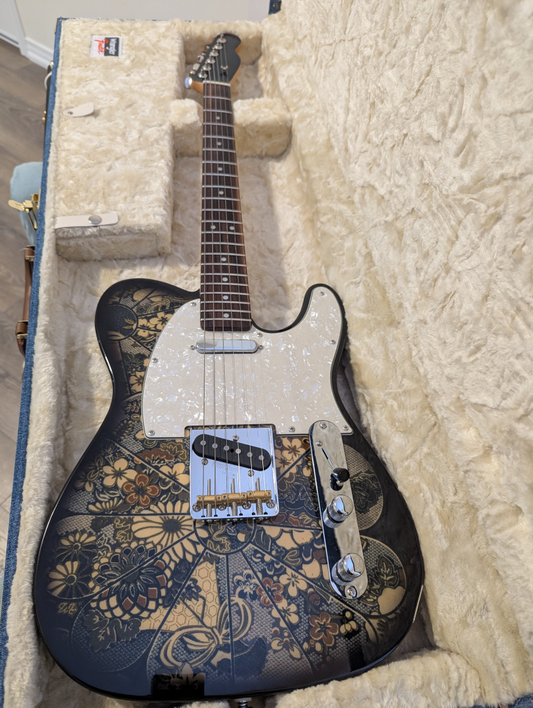 Custom Floral Telecaster Electric Guitar