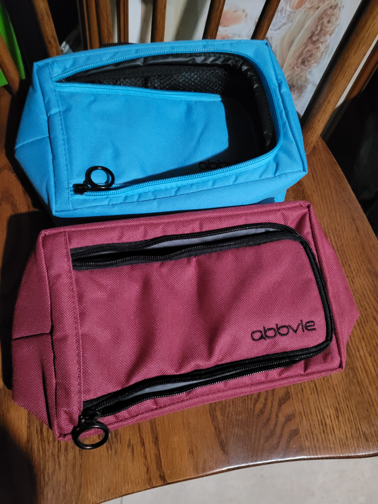 Two Abbvie Travel Cases
