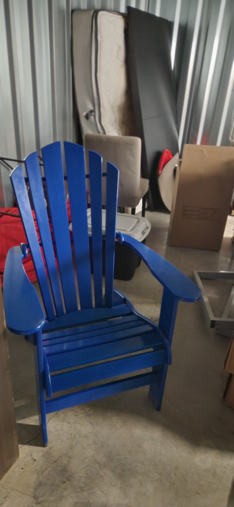 Blue Adirondack Chairs