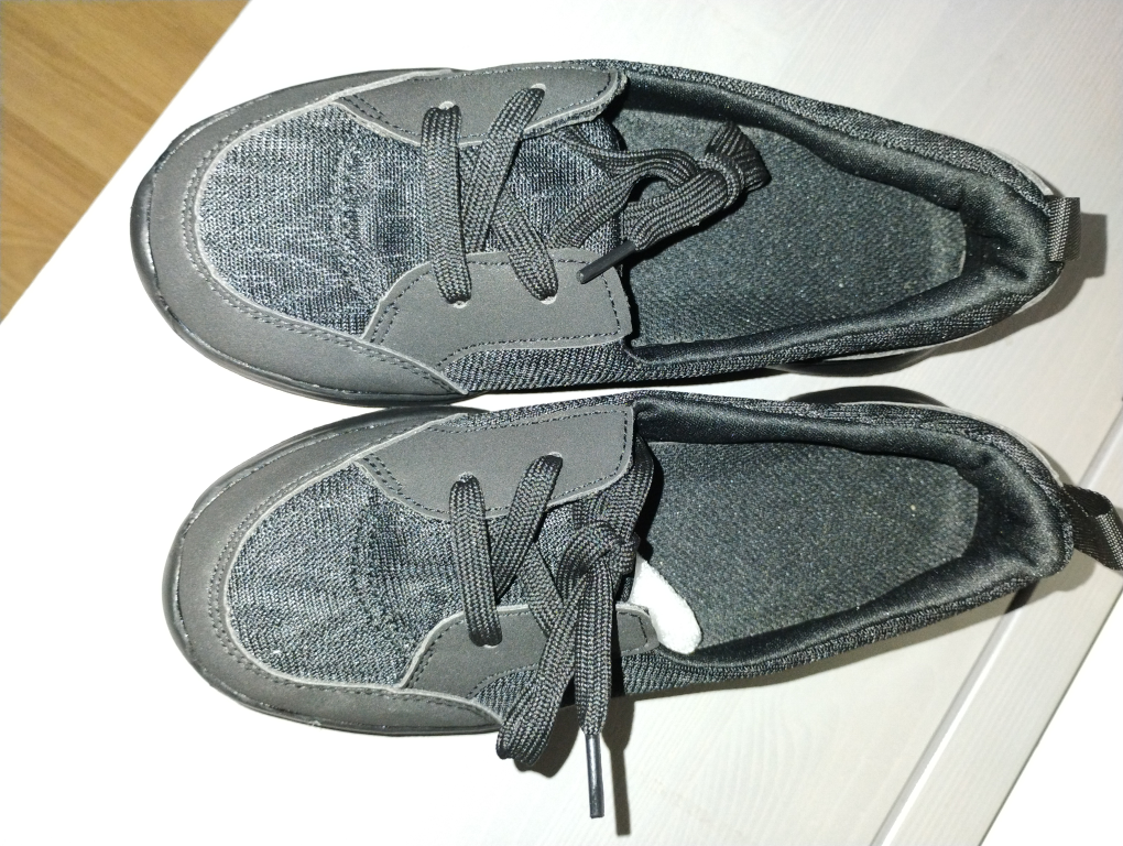 Women's Black Slip-On Sneakers - Size 37