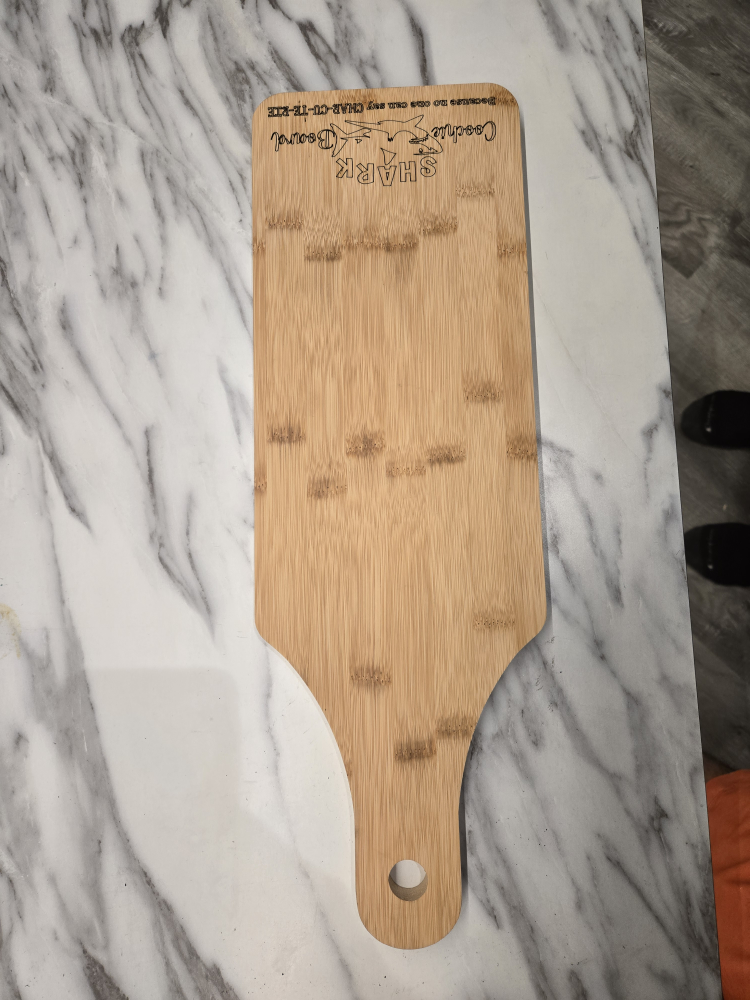 Shark Coschier Board Bamboo Cutting Board