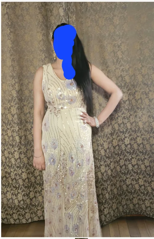 Stunning Embellished Maxi Dress image indicator(2)