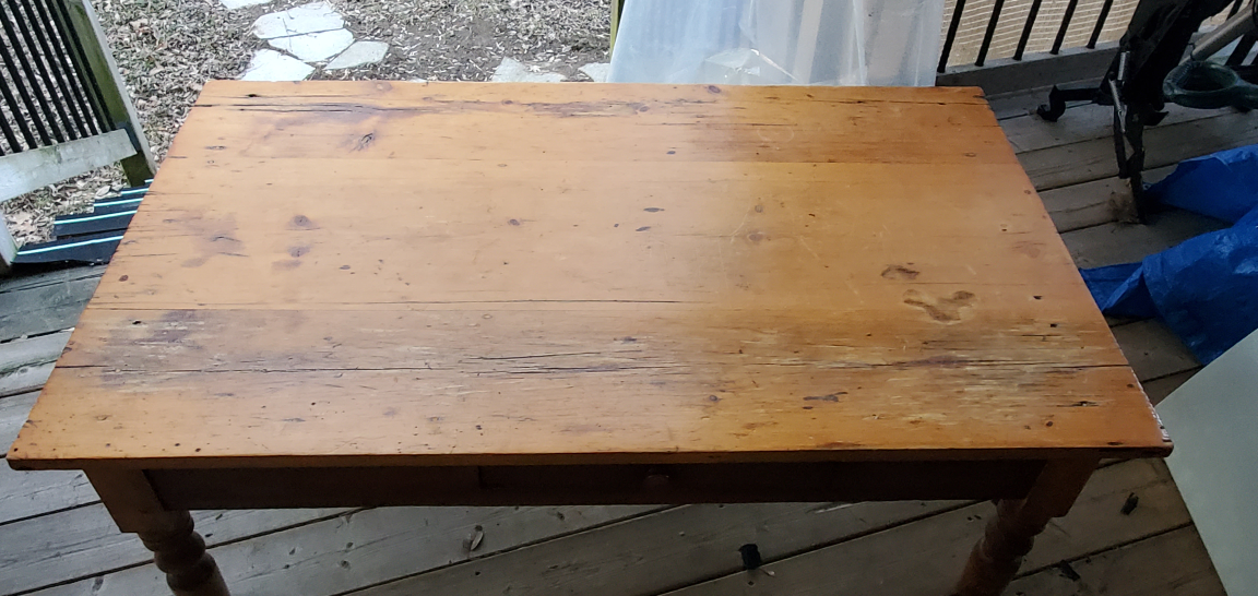 Rustic Farmhouse Coffee Table with Drawer - photo 3