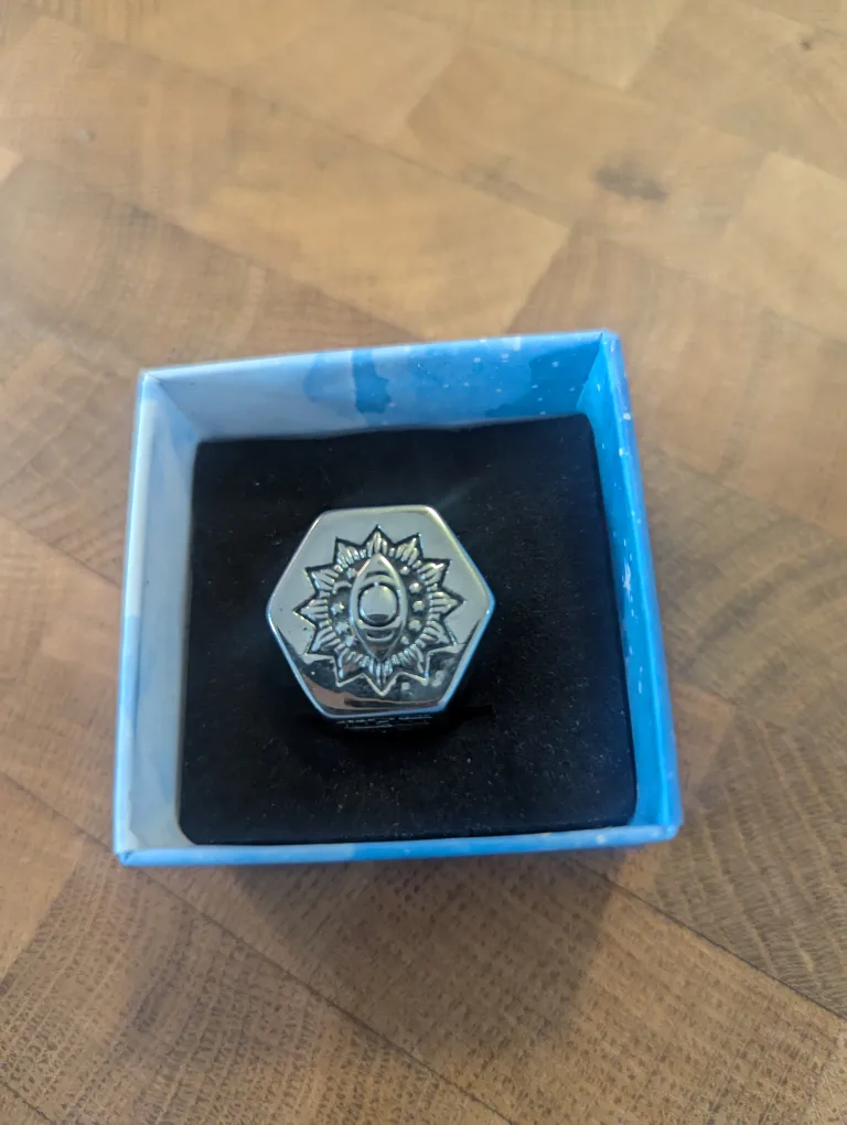 Hexagon Statement Ring image indicator(2)