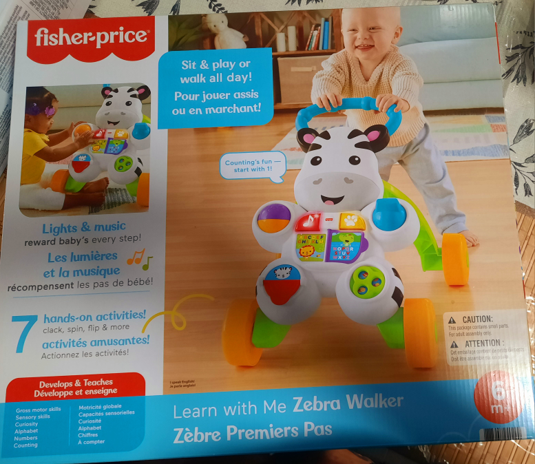 Fisher-Price Learn with Me Zebra Walker