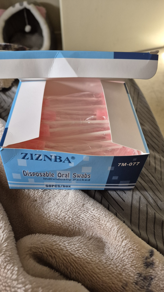 ZIZNBA Disposable Oral Swabs (2 Boxes) - photo 3