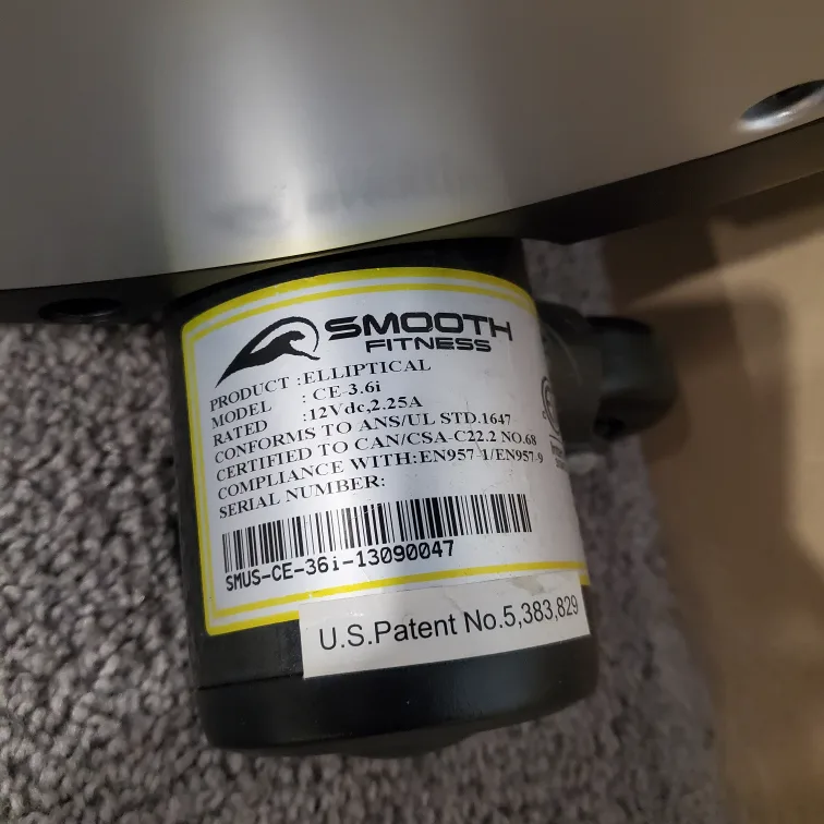 Smooth Fitness Elliptical Machine image indicator(6)