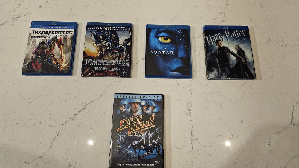 Blu-ray & DVD Movies