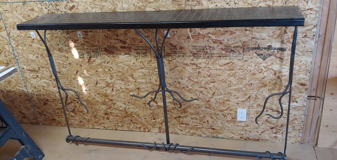 Custom Wrought Iron Bar Top