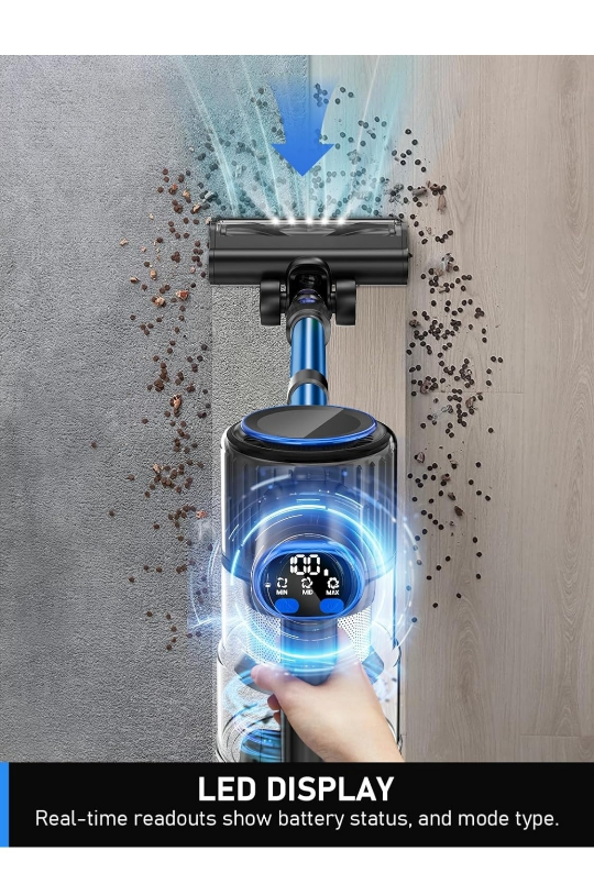 Cordless Stick Vacuum Cleaner with Multiple Attachments - photo 2