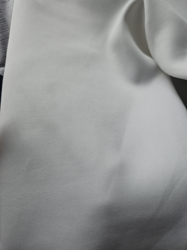 White Off-the-Shoulder Long-Sleeve Jumpsuit - Size M - photo 3