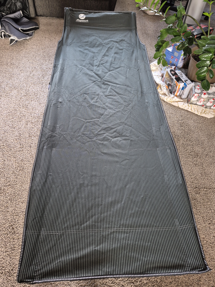 Camping Cot with Cushion