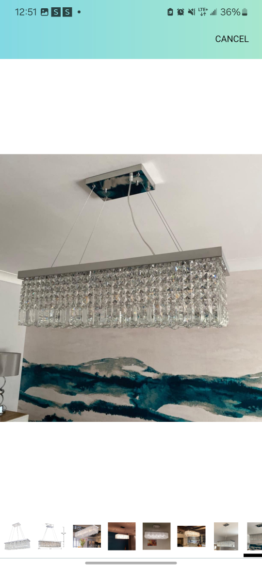 Modern  Rectangular light  fixture - photo 3