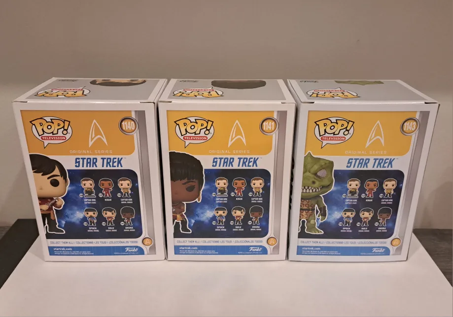 Star Trek Sulu, Uhura, and Gorn Funko Pop! image indicator(3)