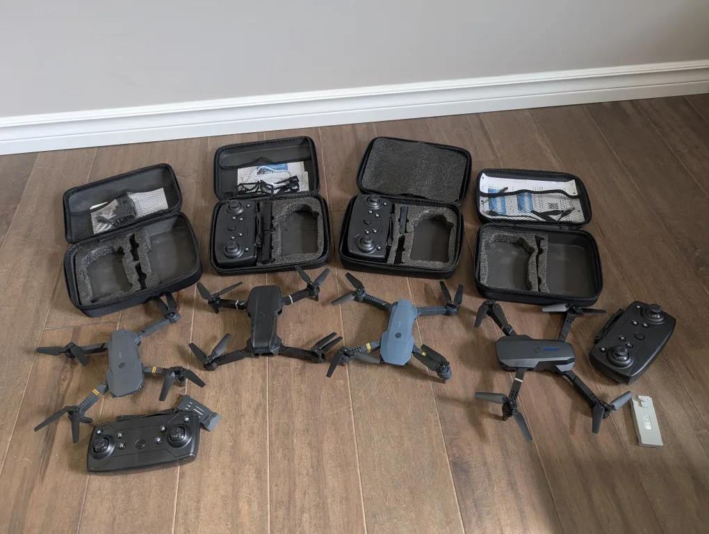 Brand New Drones with Cases and Controllers image indicator(3)
