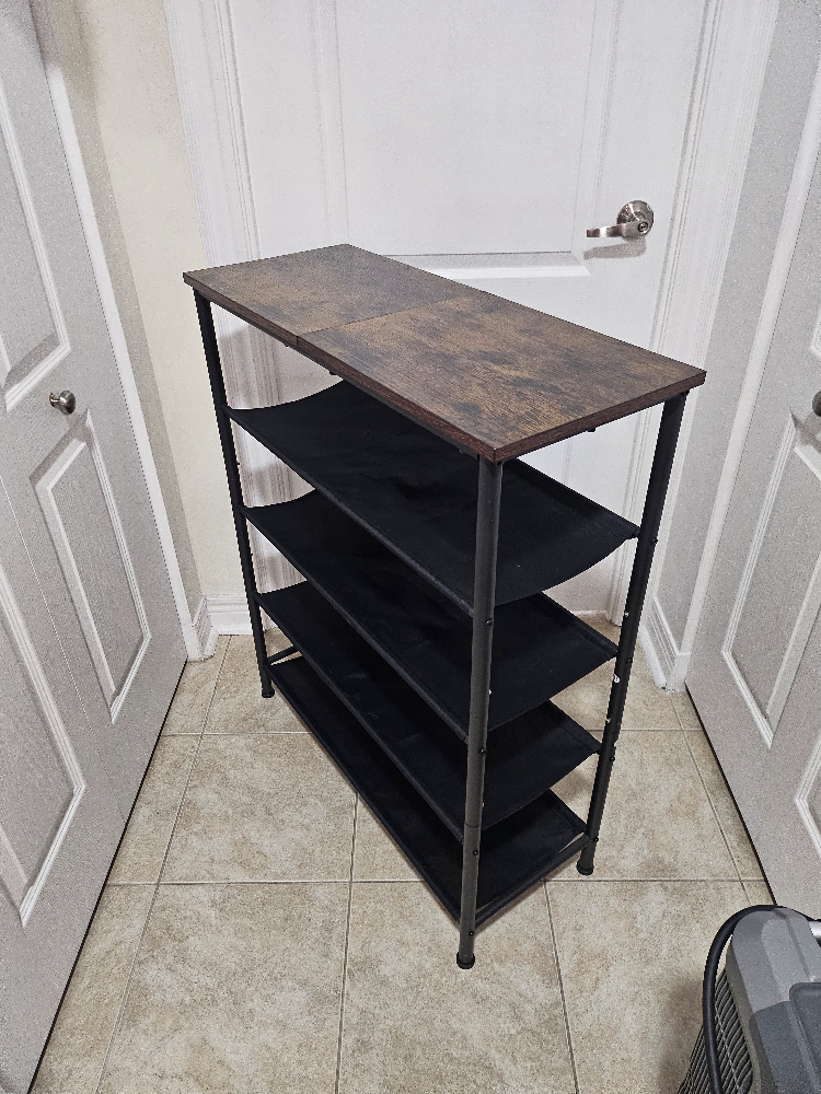 HOOBRO Shoe rack 5 Tier Shoe Storage Organizer Shelf